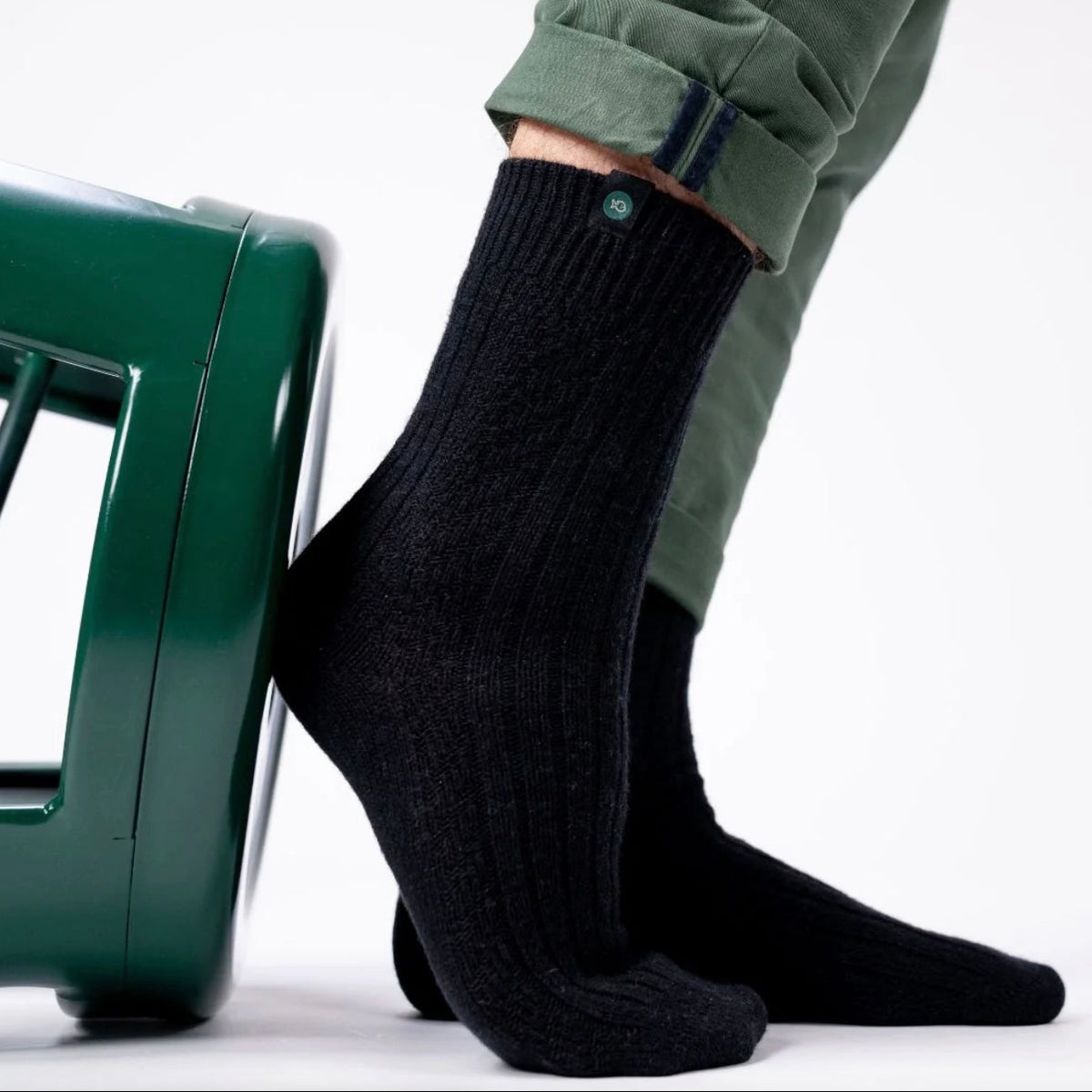 Chaussettes Laine Noire