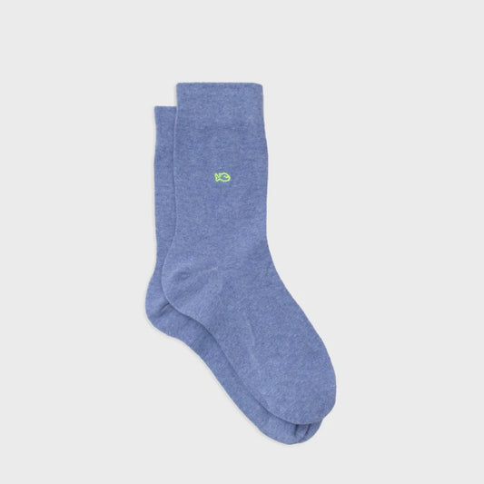 Chaussettes en coton Bleu ciel