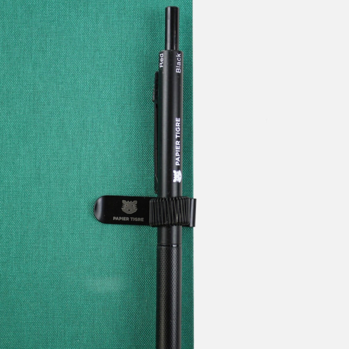 Clip porte stylo noir