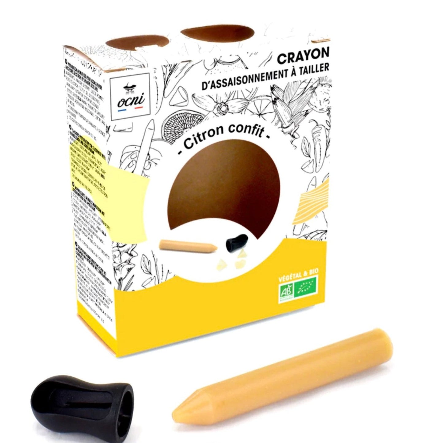 Coffret assaisonnement à tailler - Citron confit