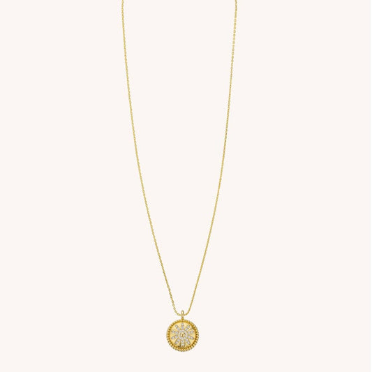 Collier Gold Flower