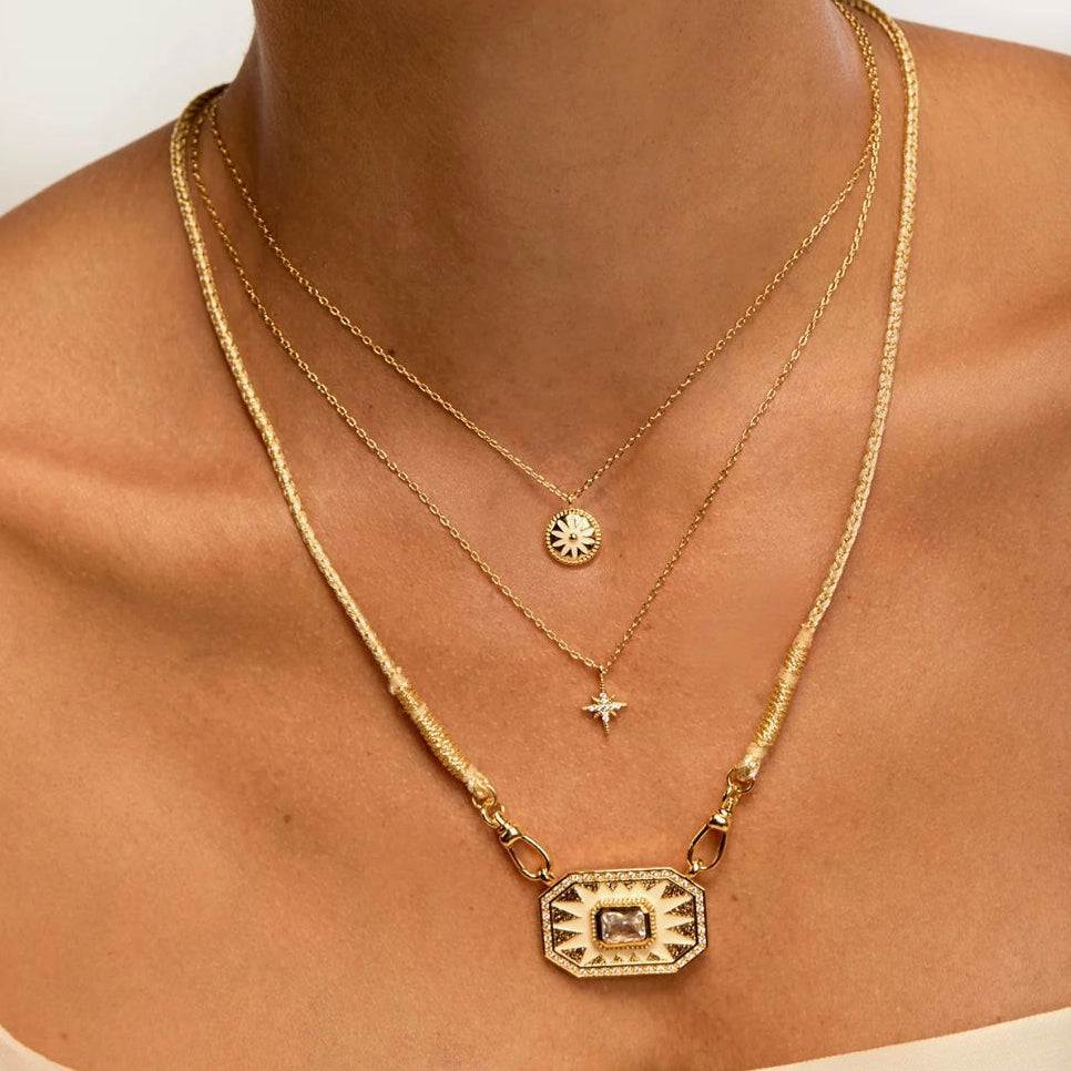 Collier Ivory Flower