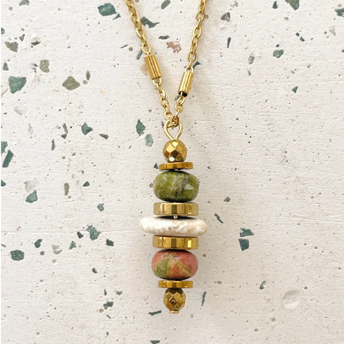 Collier Lorette Magnésite