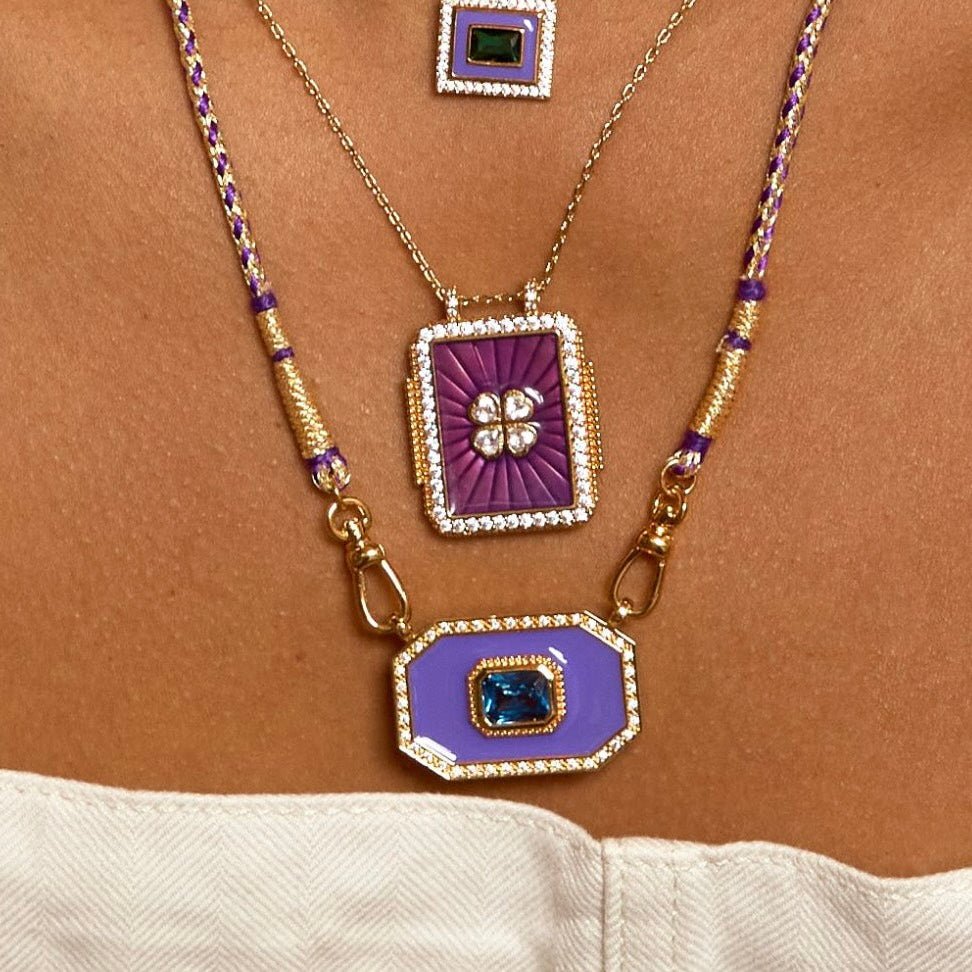 Collier Purple Yucatan
