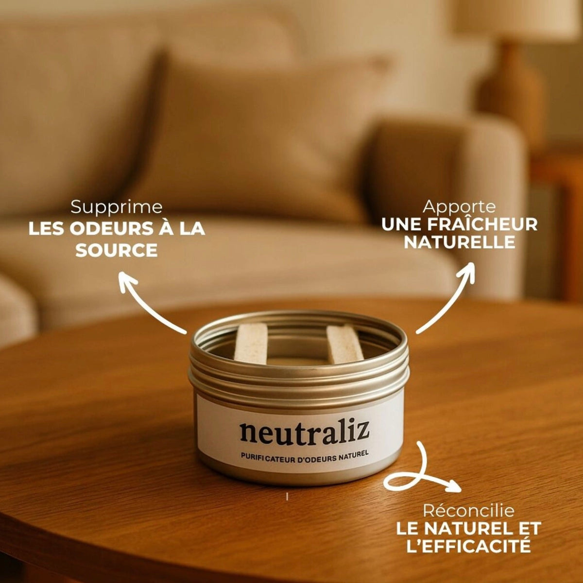 Diffuseur de parfum d’ambiance naturel Neutraliz – 18 ml