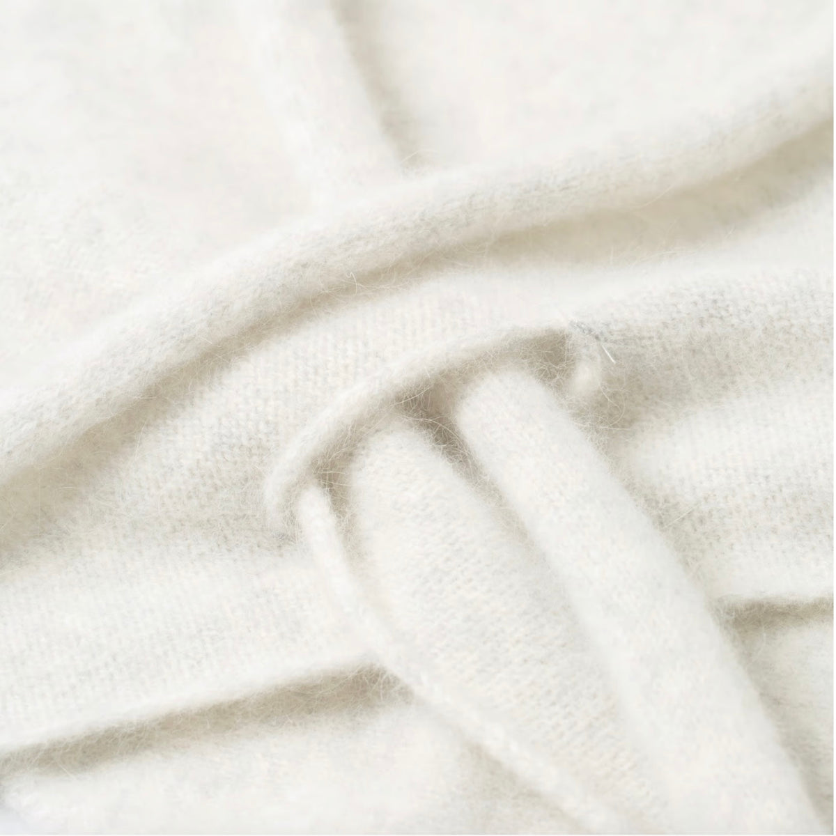 Écharpe triangulaire Laine et Angora Moon