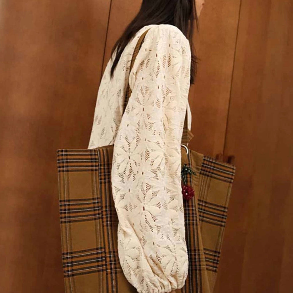 Sac cabas Elisabeth Tartan