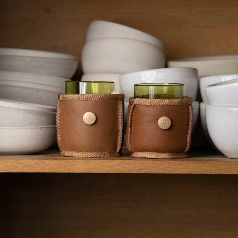 Étui Isotherme Expresso - Camel cuir