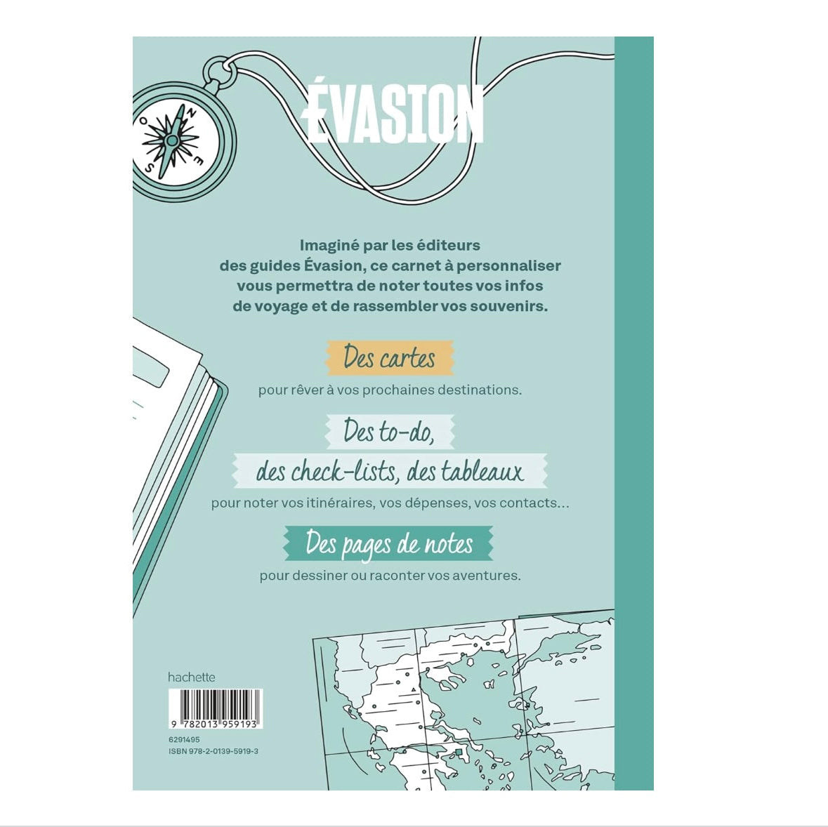 Evasion carnet de voyage
