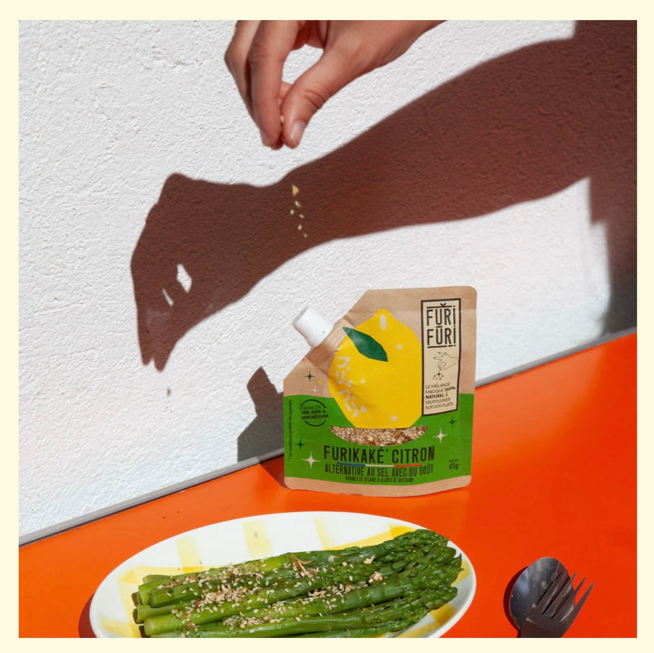 FURIKAKE CITRON - Alternative au sel - Condiment sésame & algues
