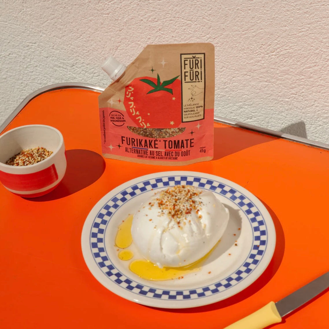 FURIKAKE TOMATE - Alternative au sel - Condiment sésame & algues