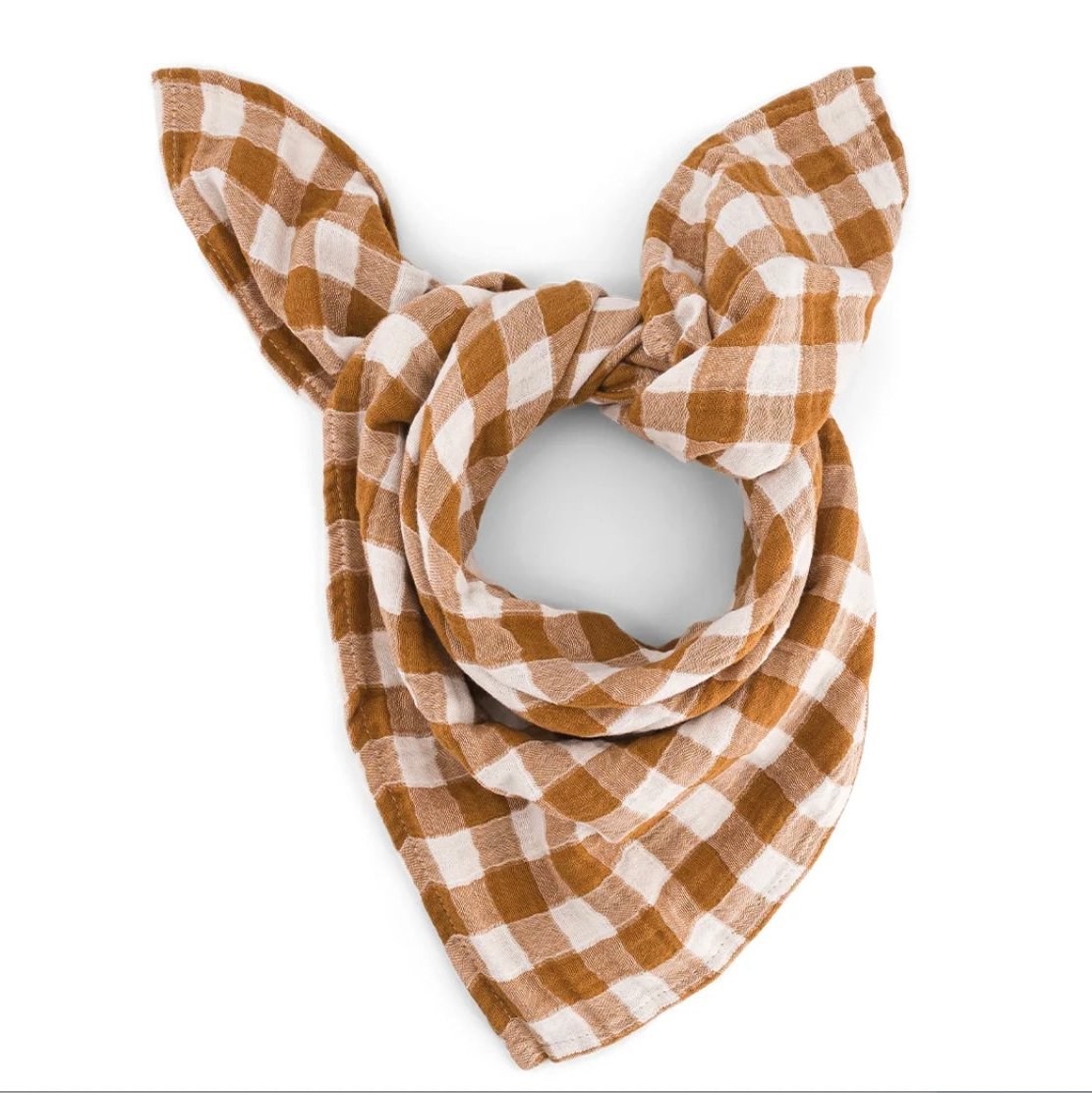 Foulard Vichy Caramel