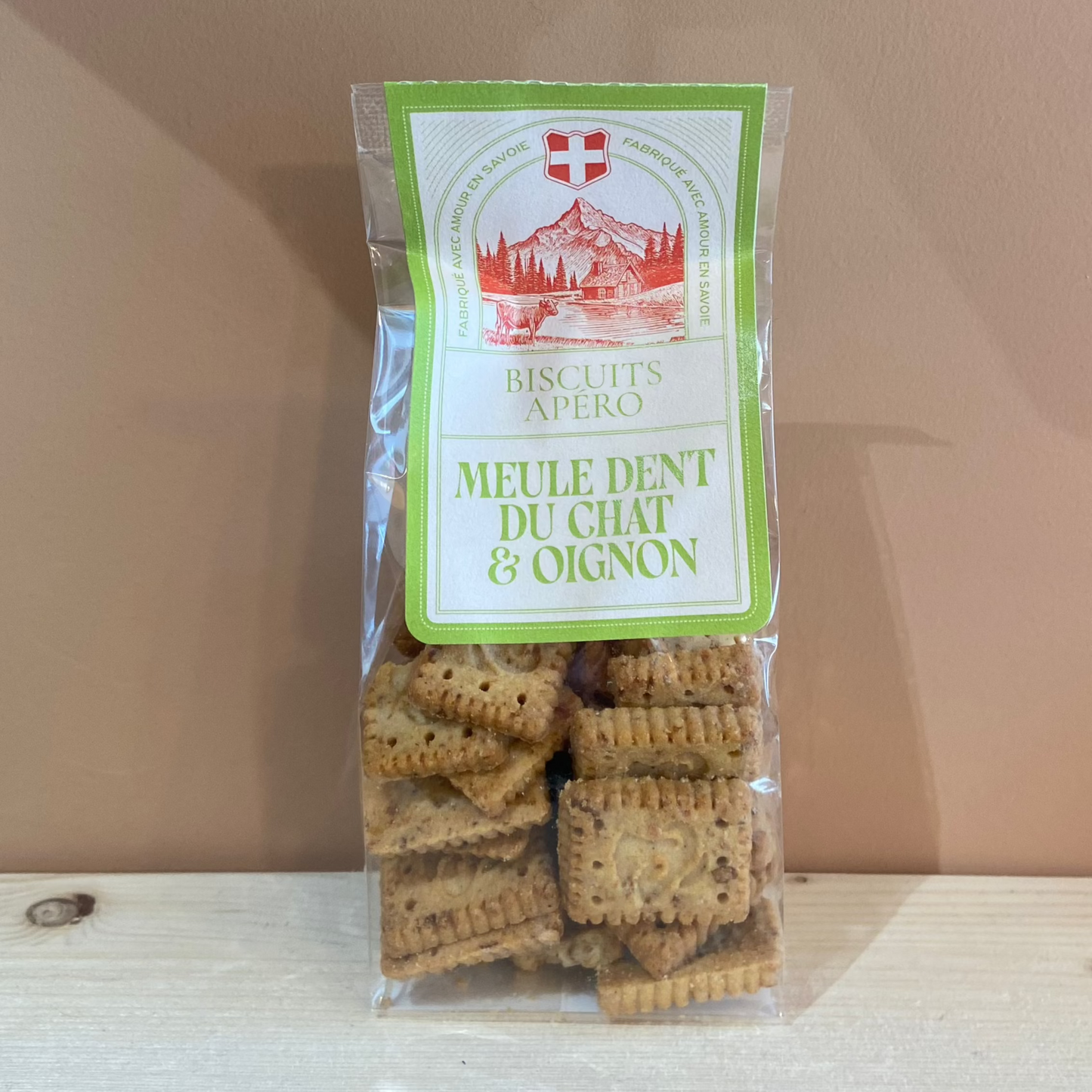Biscuits Salés dent du chat & oignon