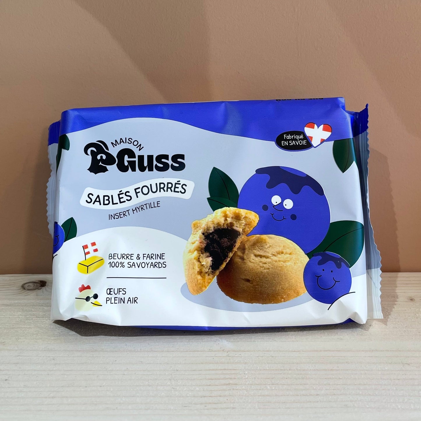 Sablé fourré Myrtille