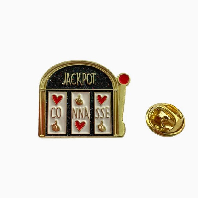 Pin's Jackpot connasse !