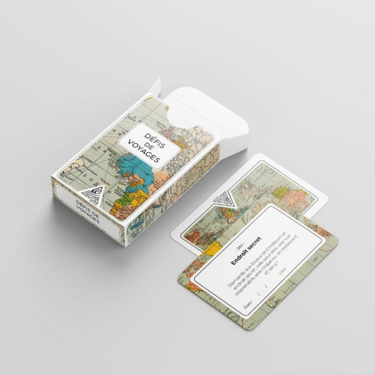Jeu défis de voyage