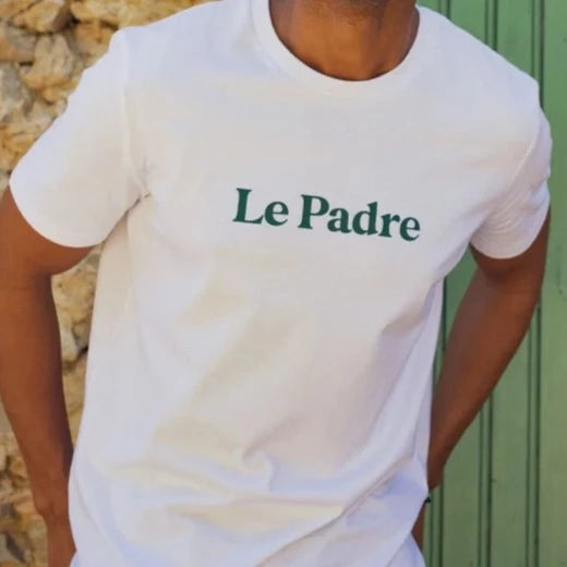 Tee-shirt Homme Le Padre Blanc