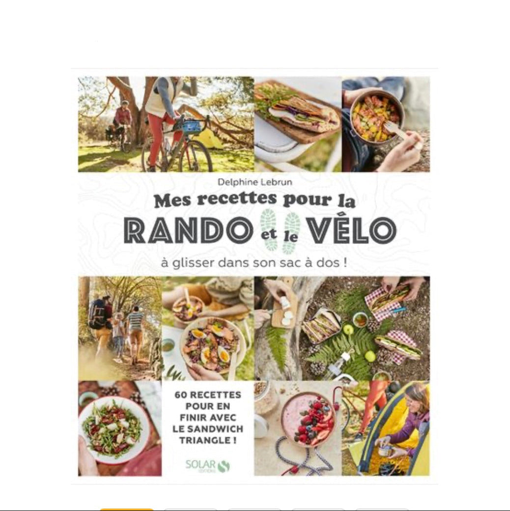 Livre mes recettes pour la rando et le vélo