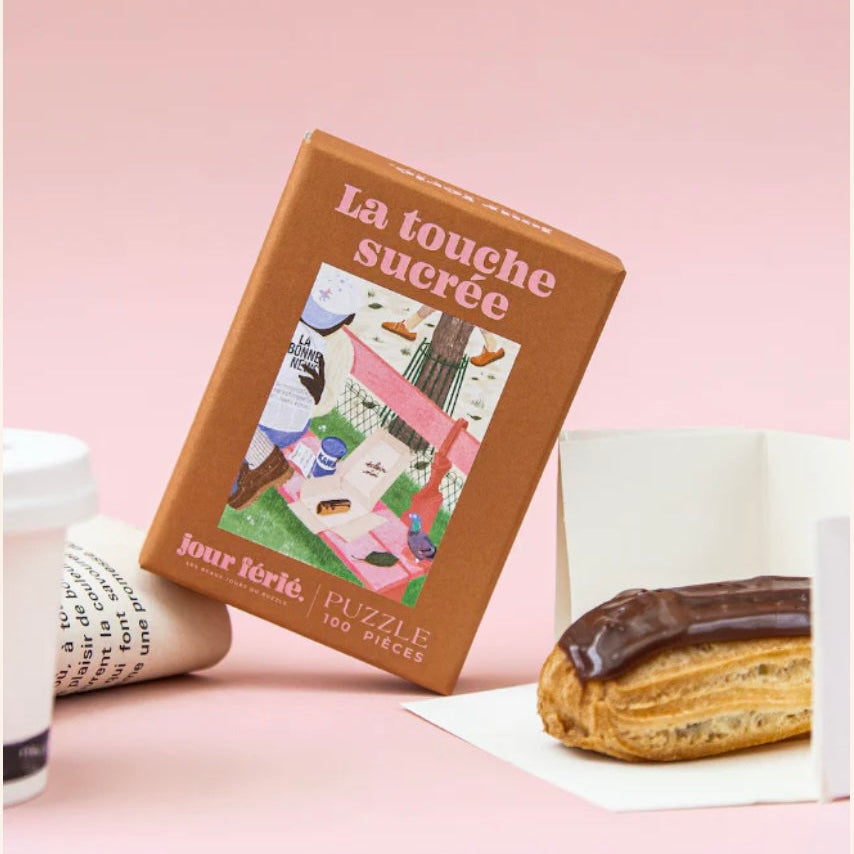 Mini Puzzle 100 pièces - La touche sucrée
