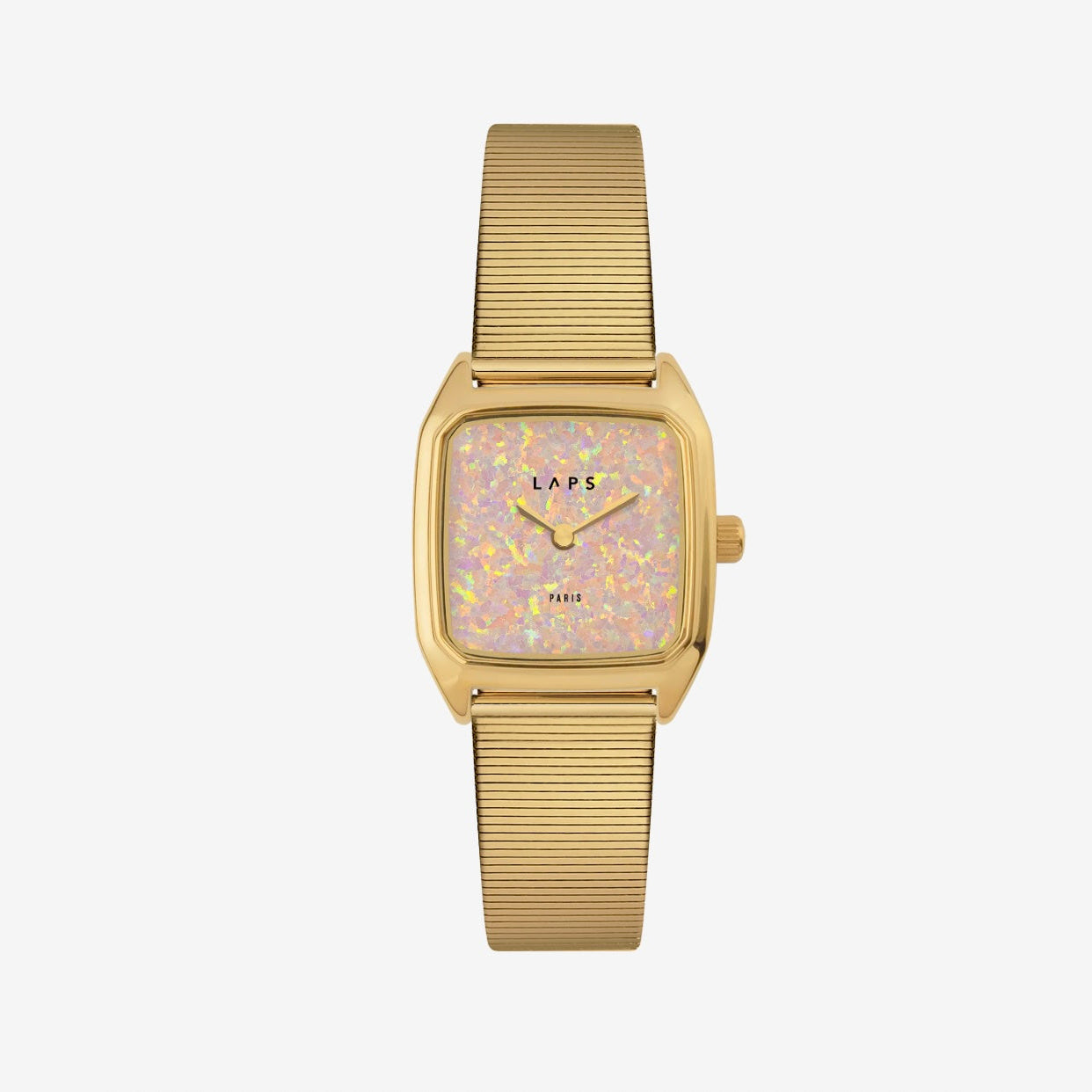Montre Prima Opali 01 - Bracelet Metal baguette