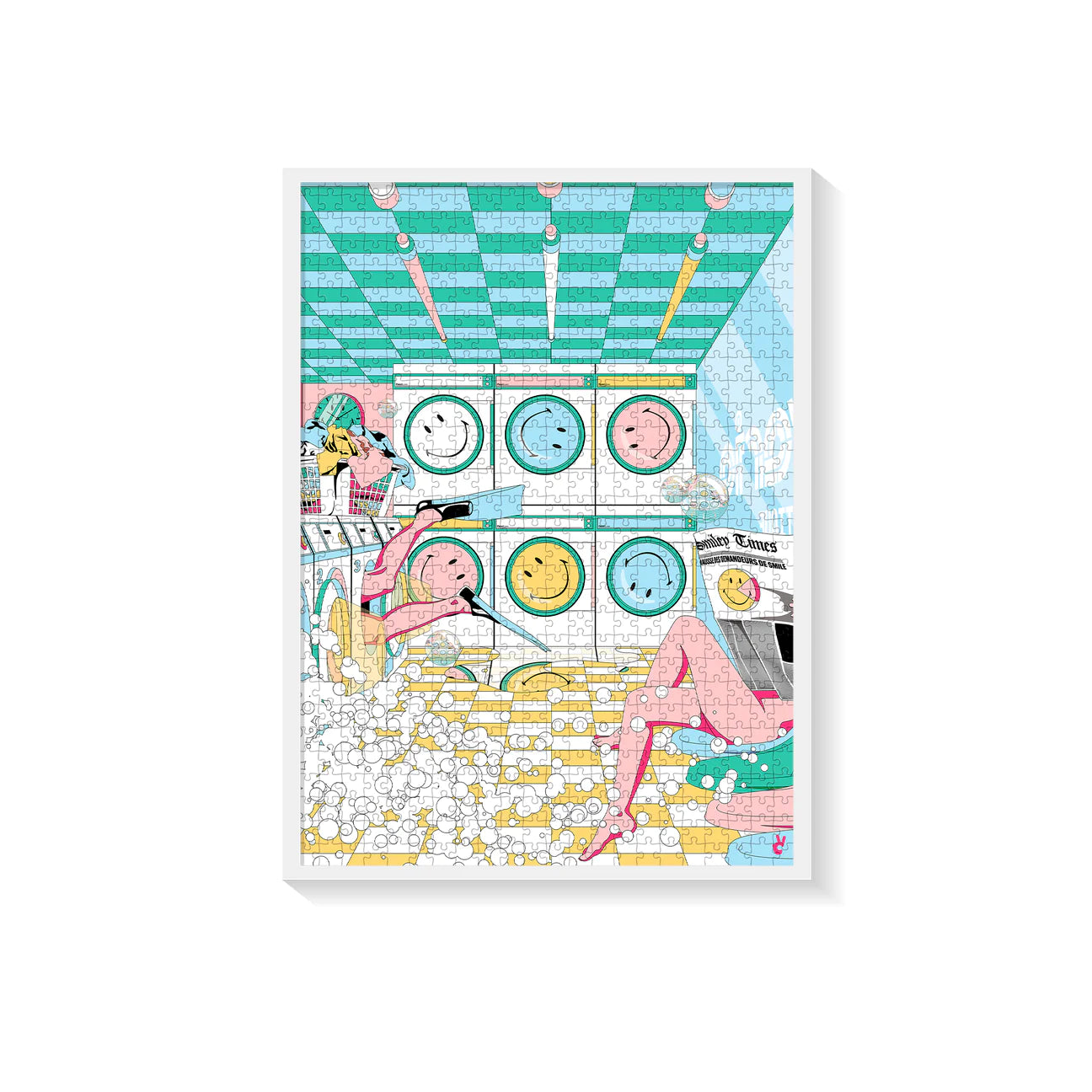 Puzzle 1000 pièces - Piece and lave