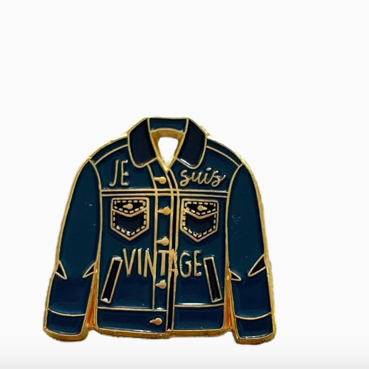 Pin's Je suis vintage