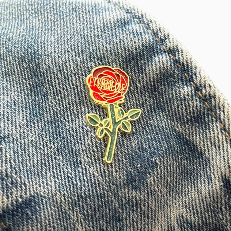 Pin's Rose éternelle