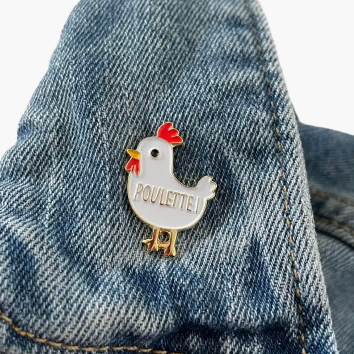 Pin's Poulette