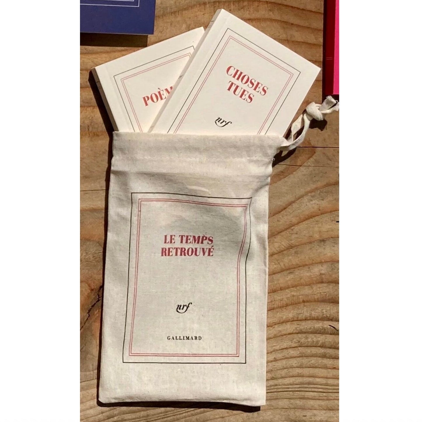 Pochette de carnets de poche "Le temps retrouvé"
