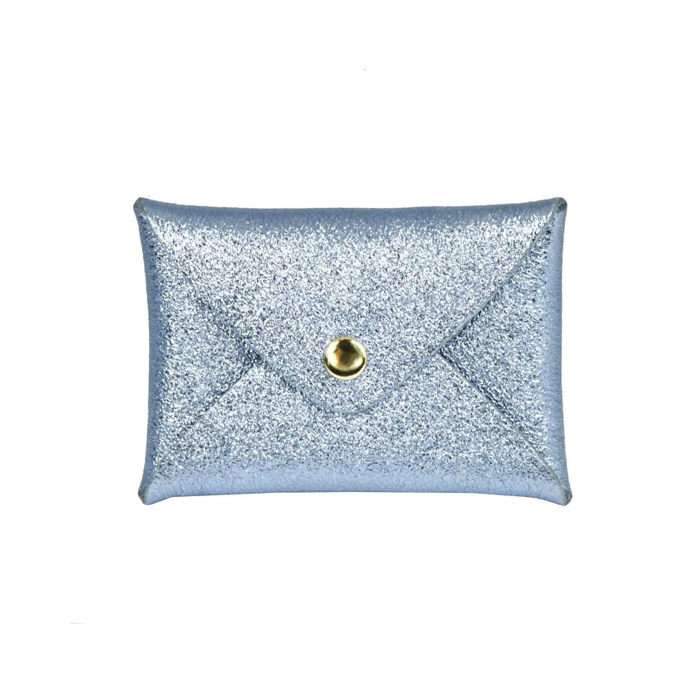 Porte cartes Origami Bleu clair