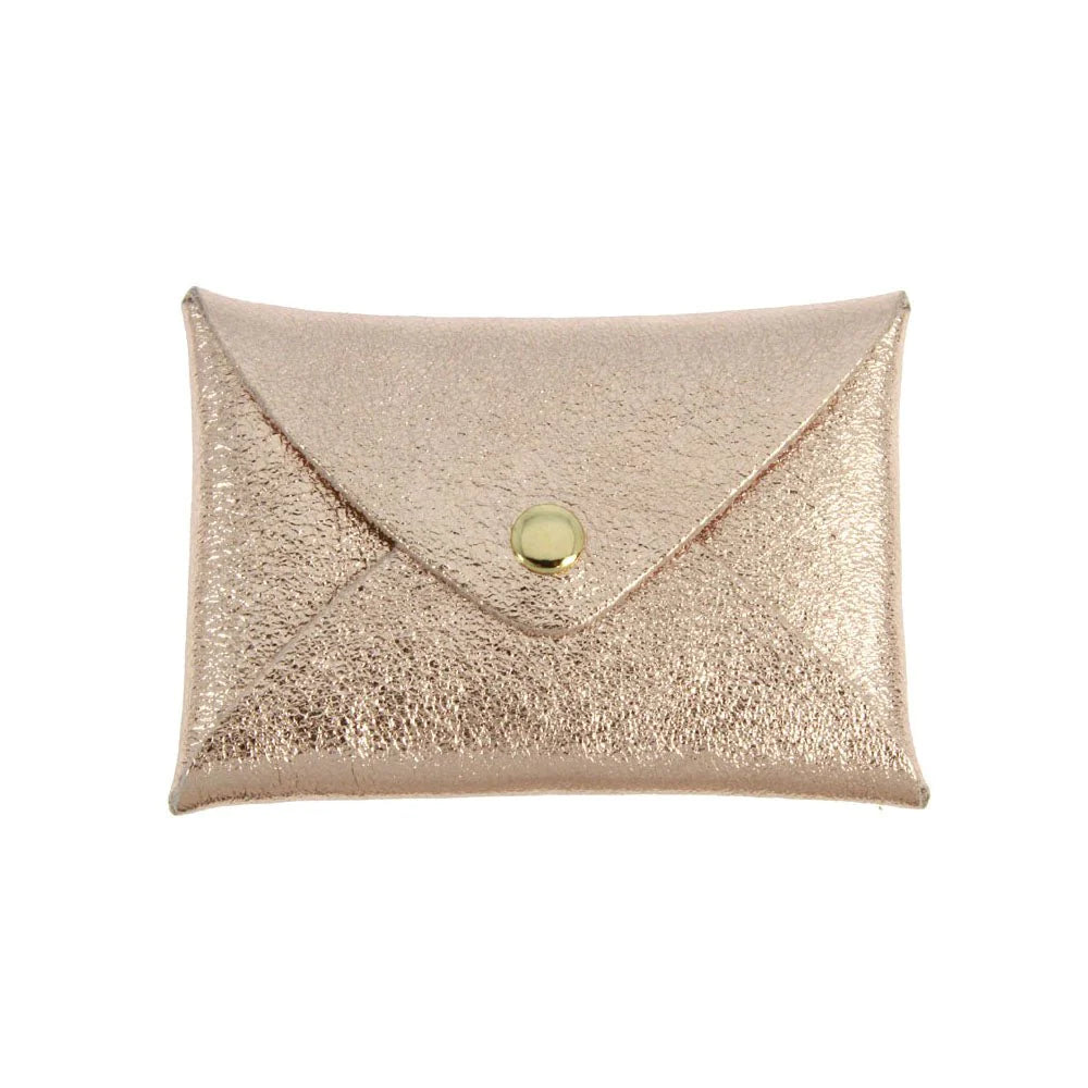 Porte cartes Origami Champagne rosé