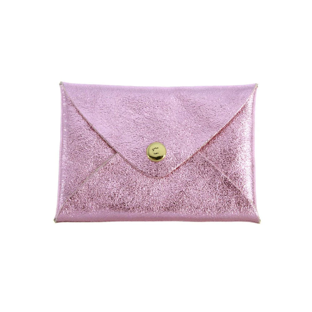 Porte cartes Origami Rose pâle