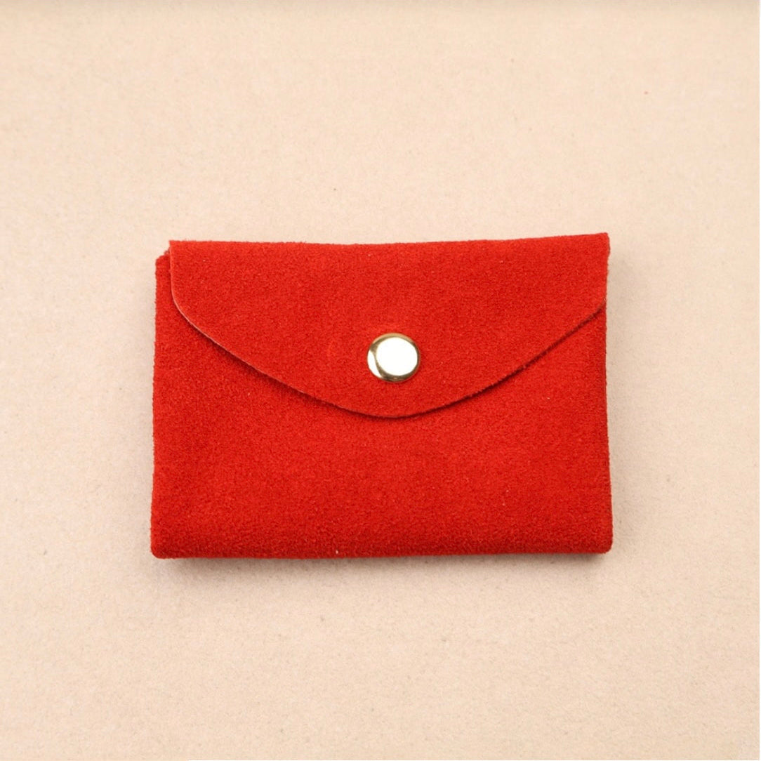 Porte monnaie double nubuck