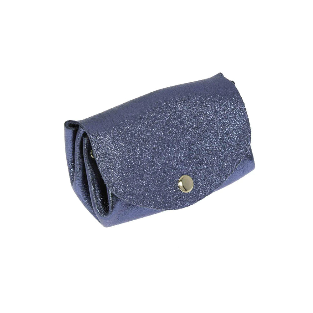 Porte monnaie accordeon- bleu marine