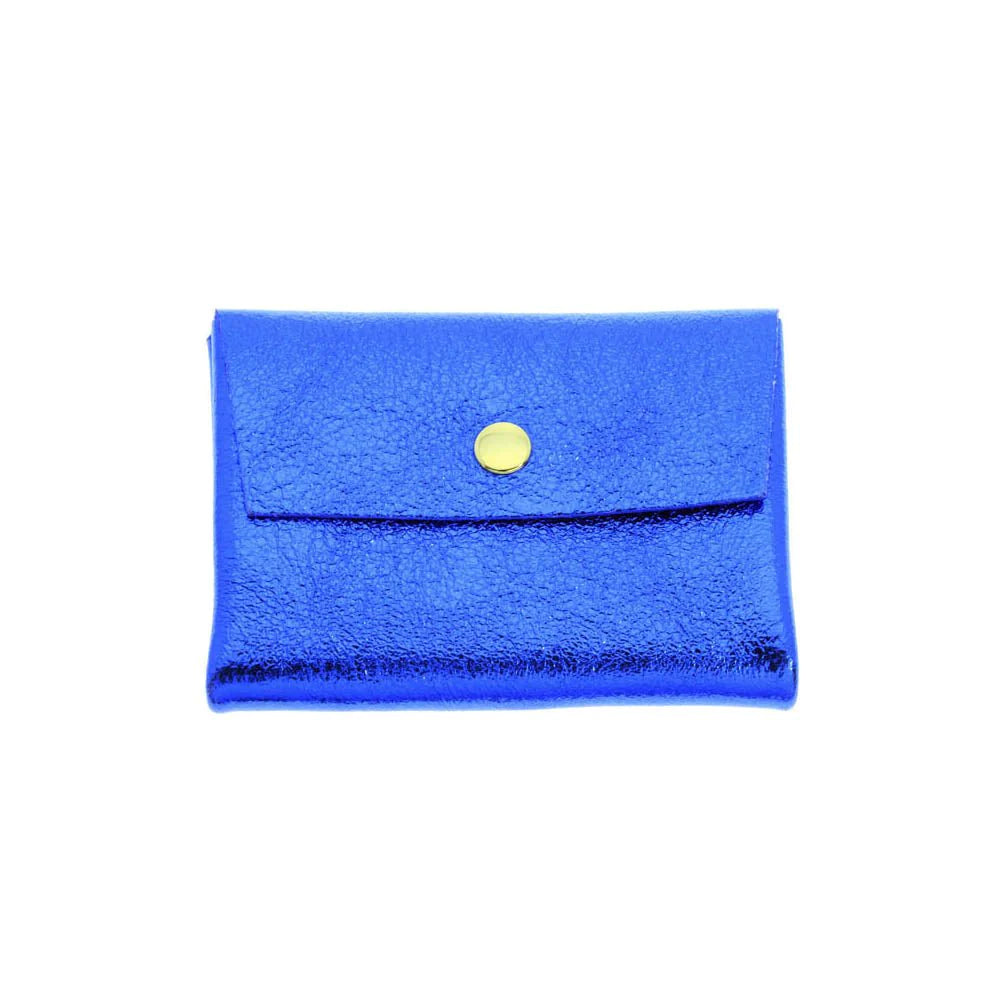 Porte monnaie double - Bleu roy