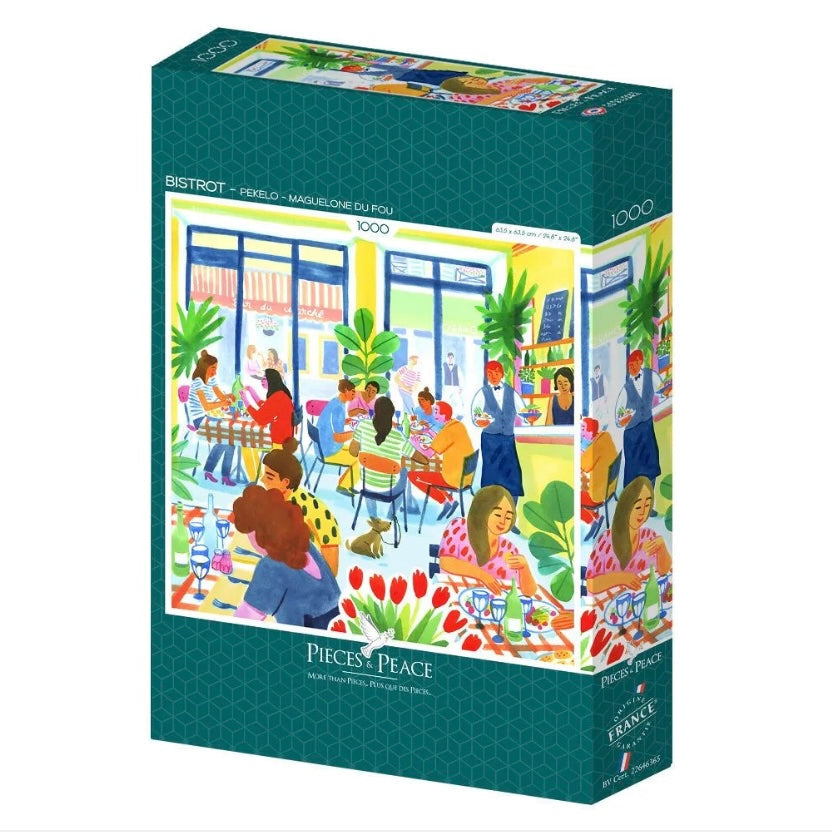 Puzzle 1000 pièces - Bistrot