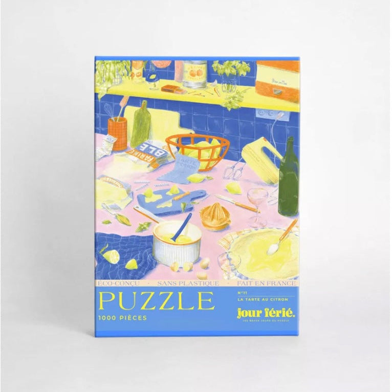 Puzzle 1000 pièces - La tarte citron