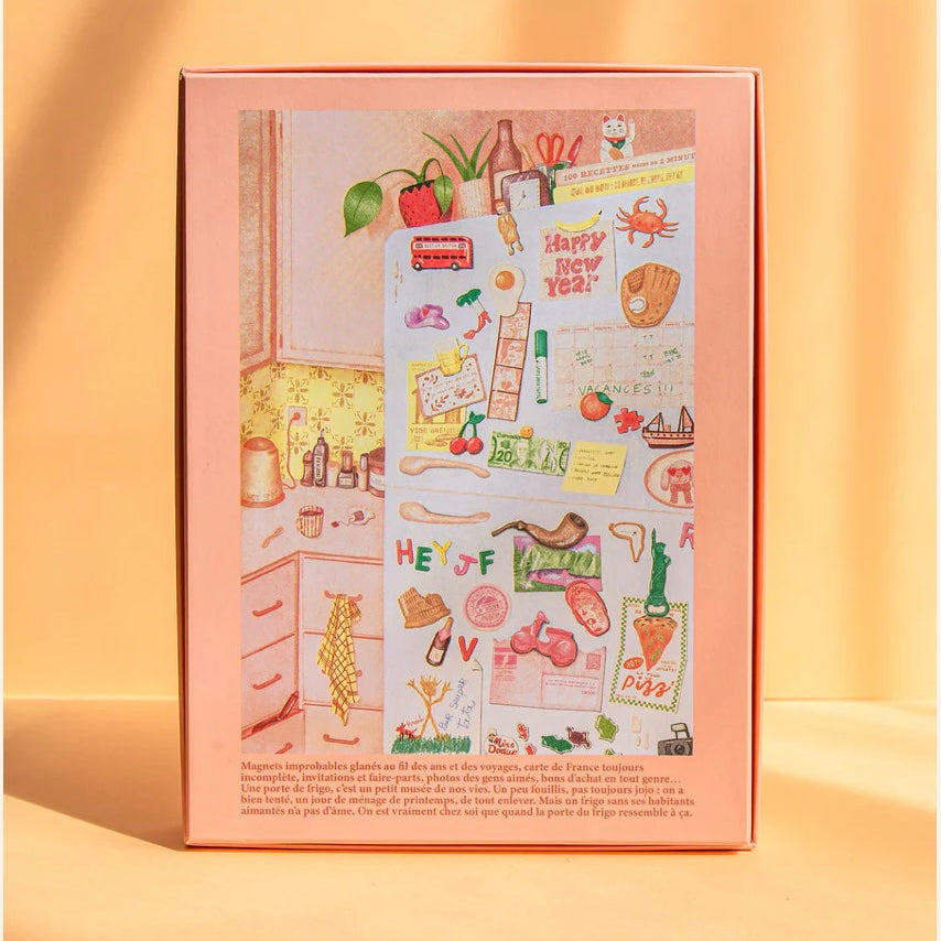 Puzzle 1000 pièces La porte du frigo