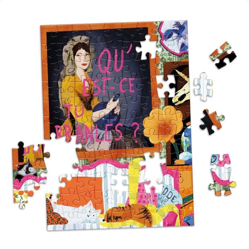 Puzzle 100 pièces - Dame Jeanne