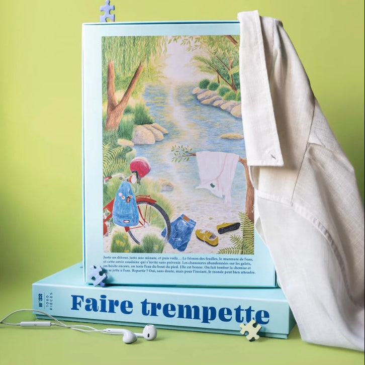 Puzzle 1000 pièces - Faire trempette