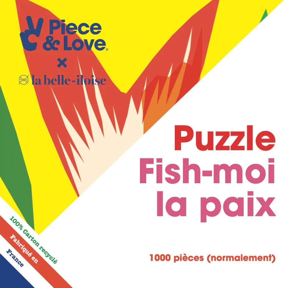 Puzzle 1000 pièces Fish moi la paix
