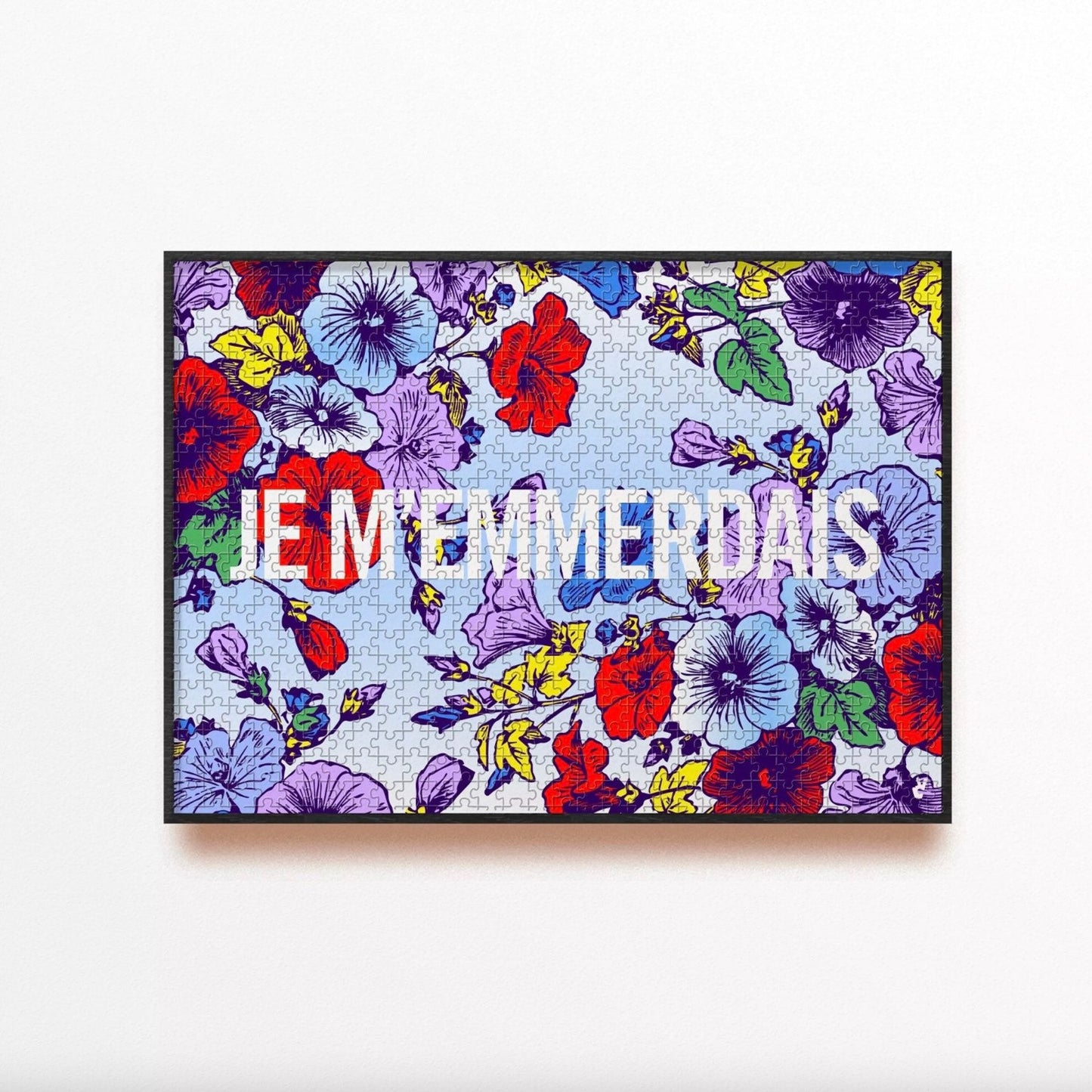 Puzzle 1000 pièces Je m'emmerdais grave