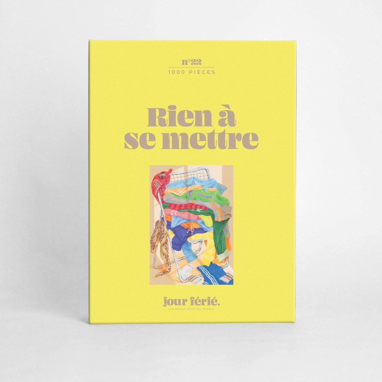 Puzzle 1000 pièces Rien à se mettre