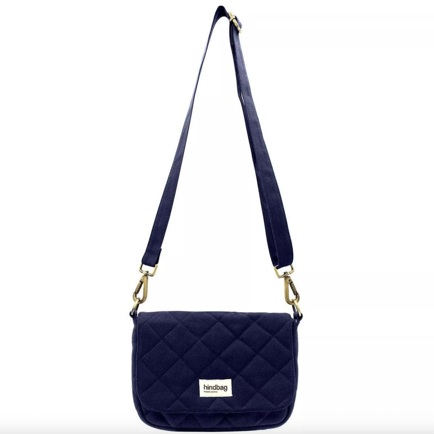 Sac à main matelassé Margault Marine