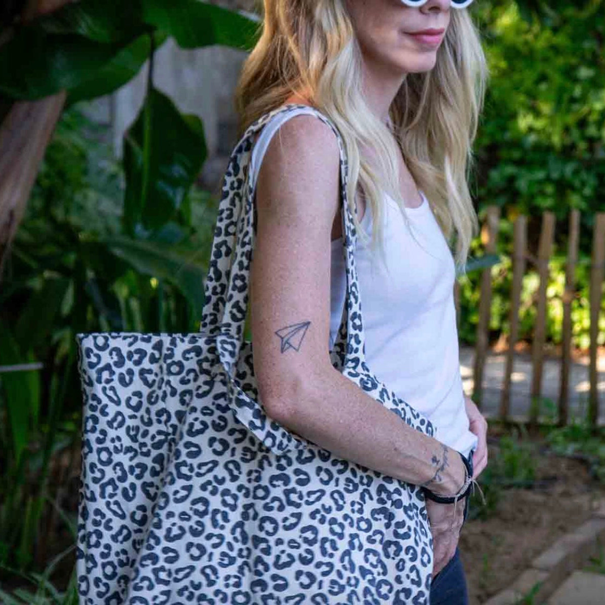 Sac cabas Elisabeth Graou Greige