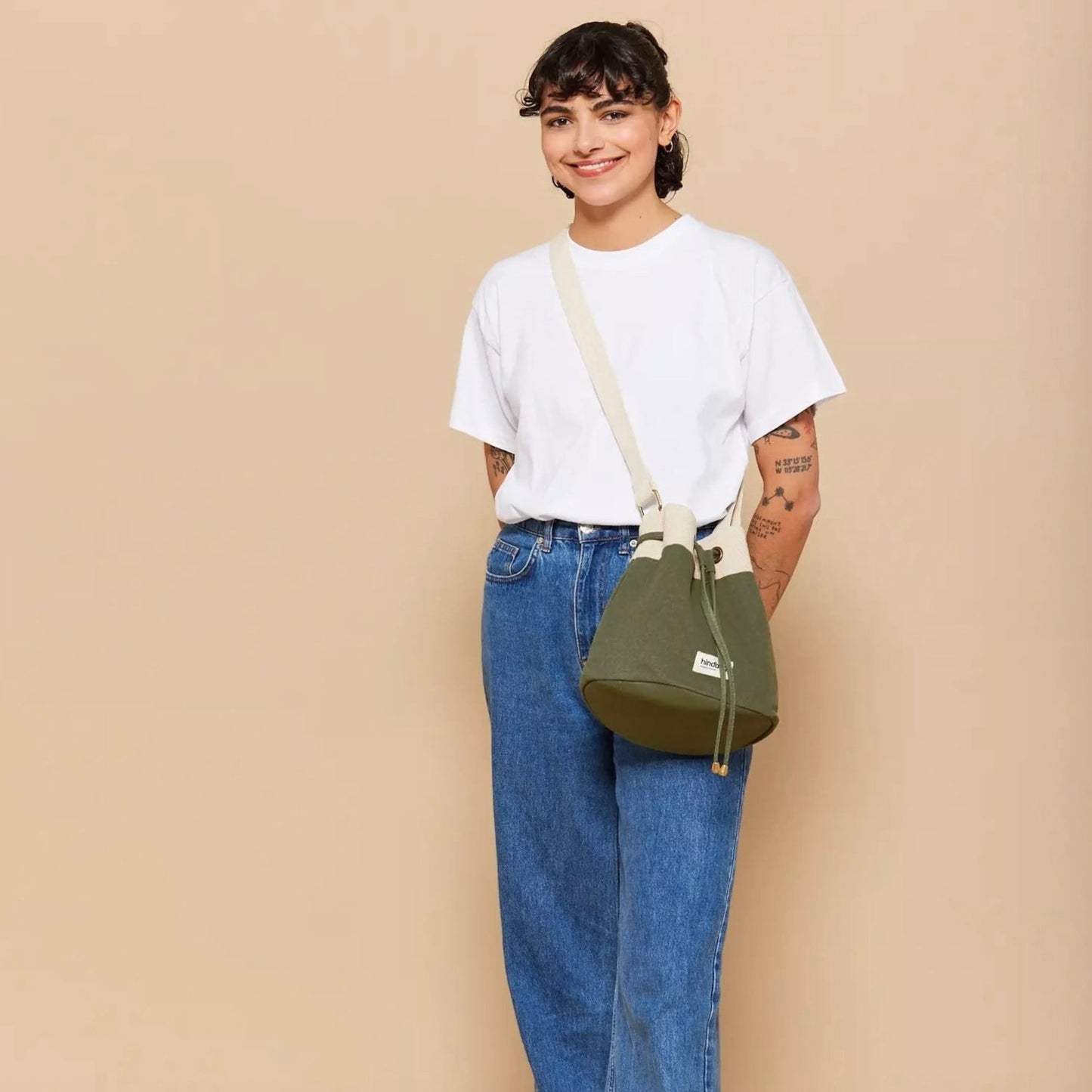 Sac seau Julie Olive