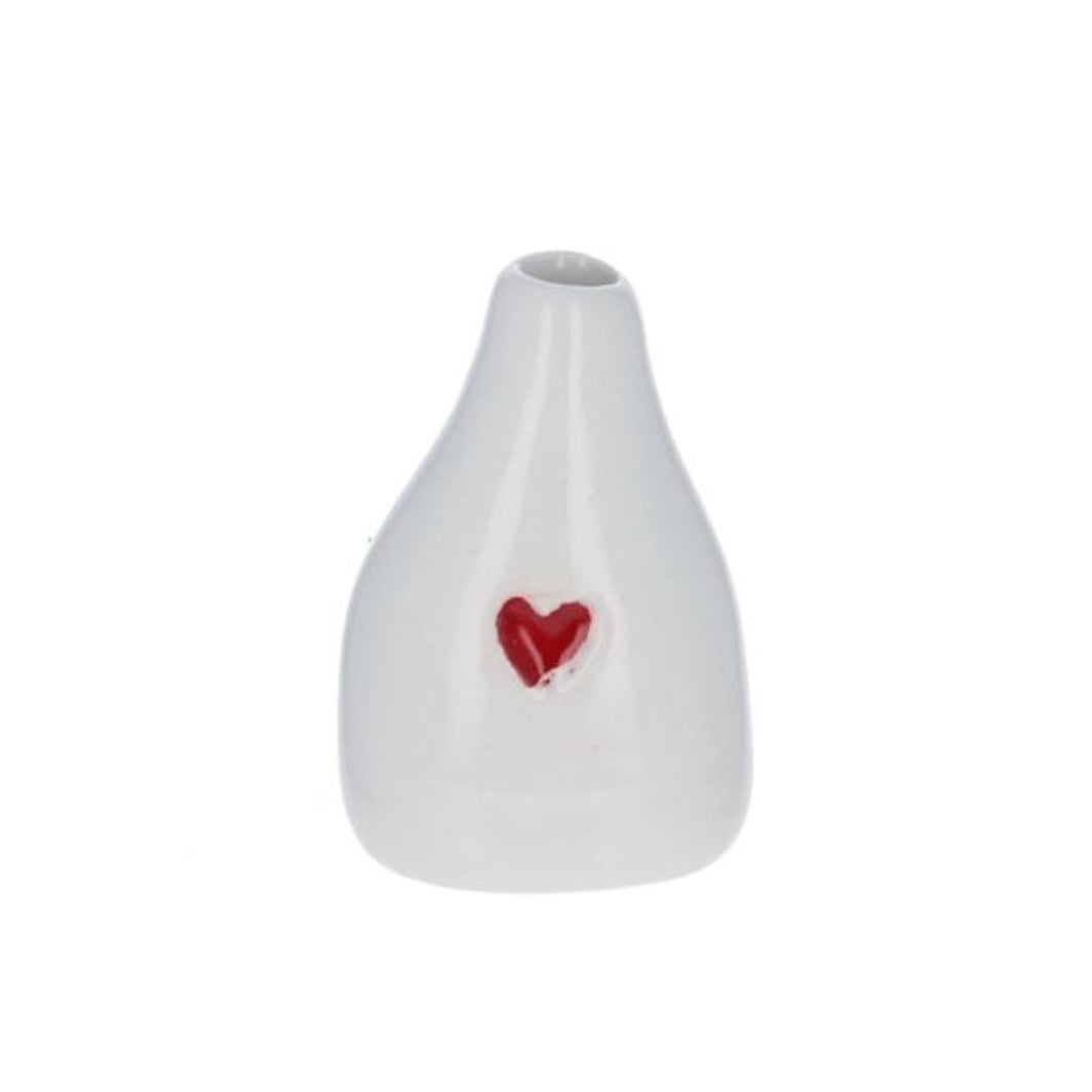 Soliflore coeur rouge