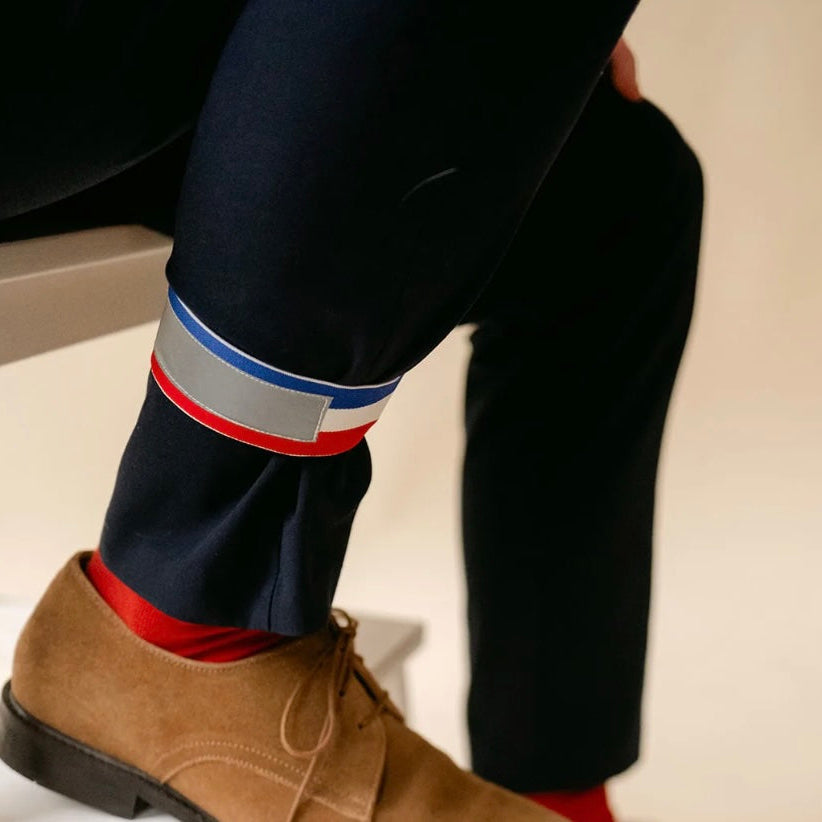 Serre pantalon réfléchissant