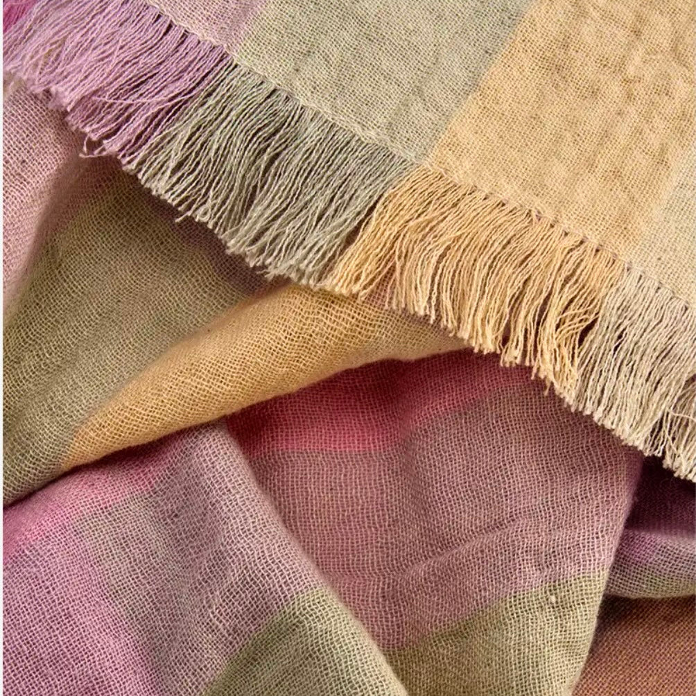 Serviette de Hammam rose multi color