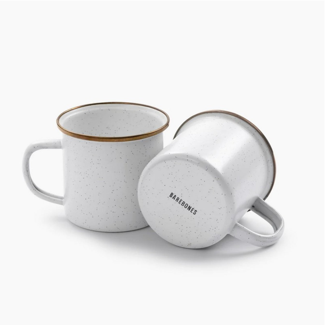 Set de 2 tasses en émail